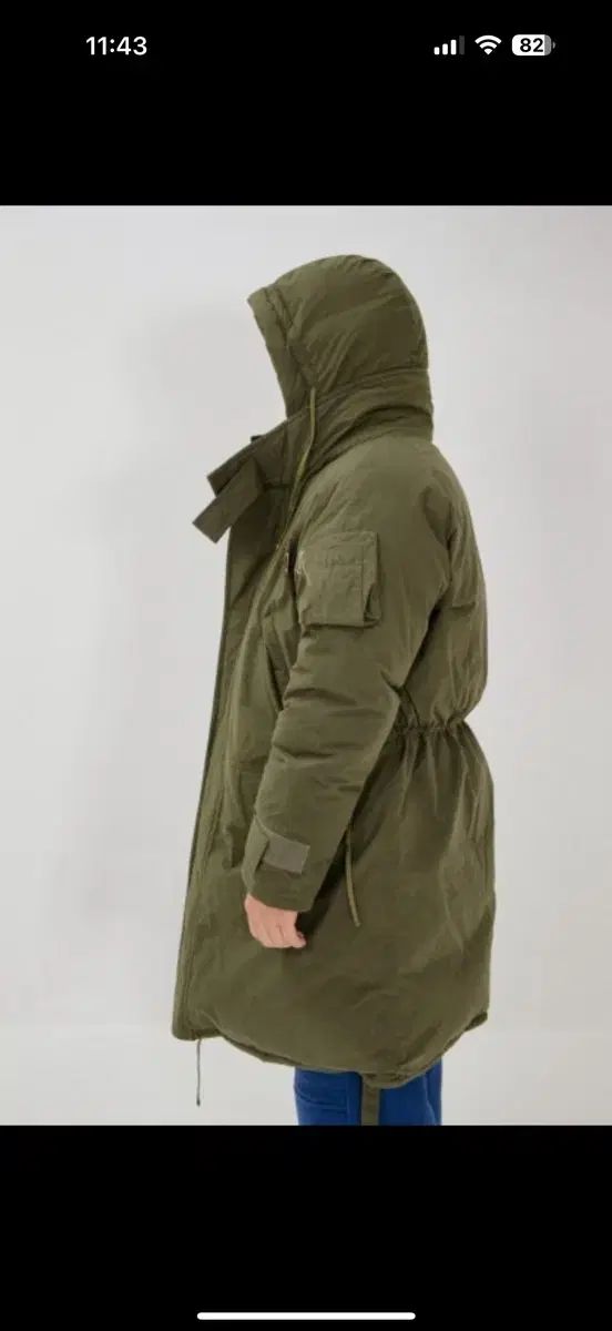 スペクテイター グースダウン ロング丈 ダウンジャケット