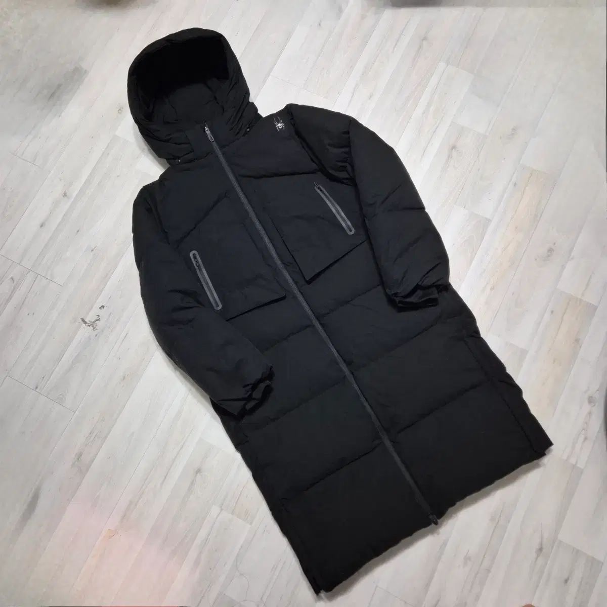 スパイダー ぐーす ダウン ロング ジャケット