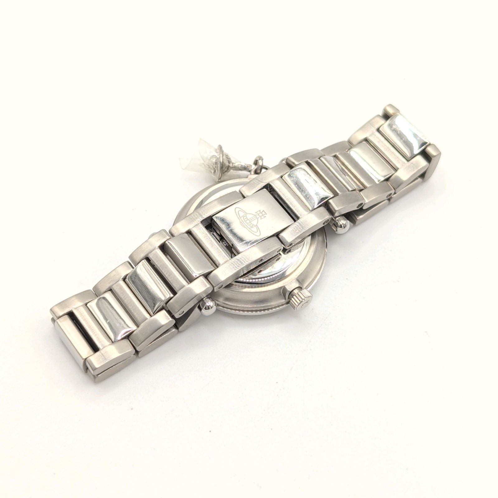 Vivienne Westwood Watch Ladies Quartz Round Silver Orb Logo