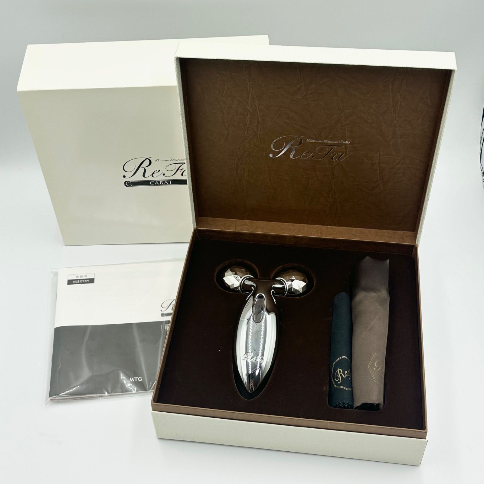 24時間以内発送・美品✨️】ReFa CARAT リファ カラット プラチナ電子