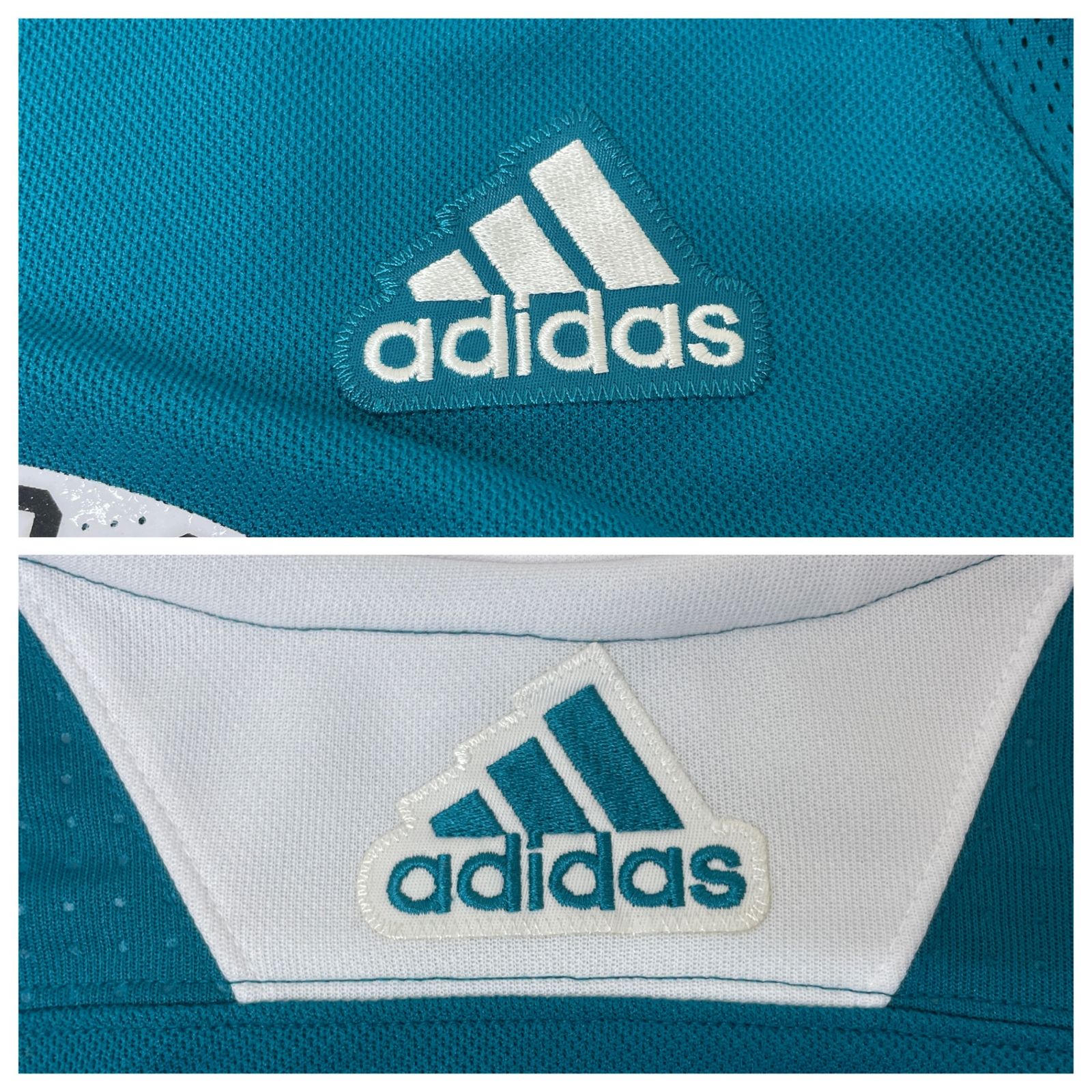 adidas (アディダス) サンノゼ シャークス NHL ホッケーシャツ 