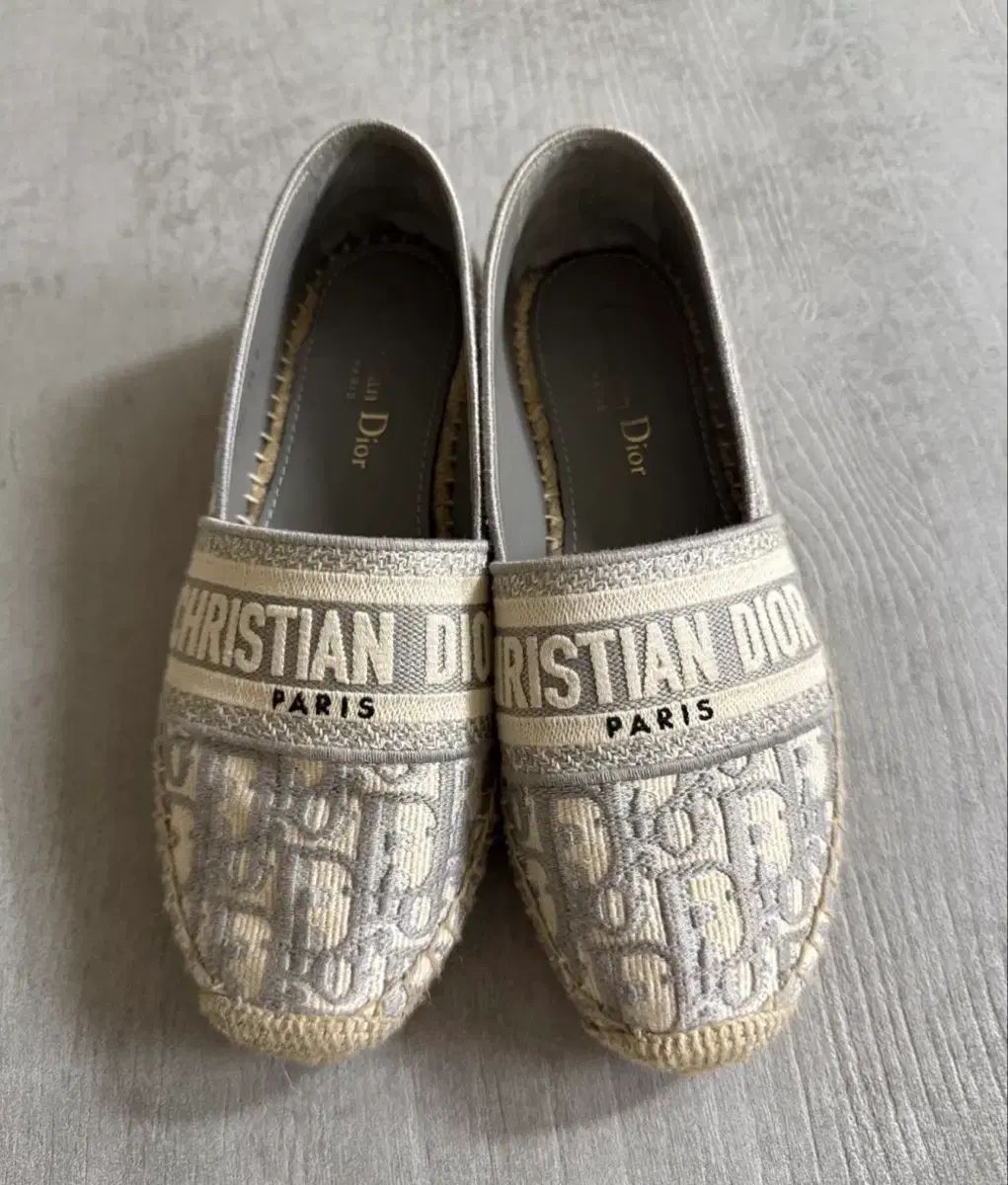 ディオール オブリーク エスパドリーユ スリッポン 36 - メルカリ