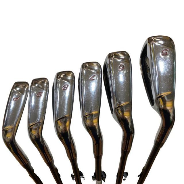 中古】 テーラーメイド BURNER(2009) 6S アイアンセット IR RE-AX