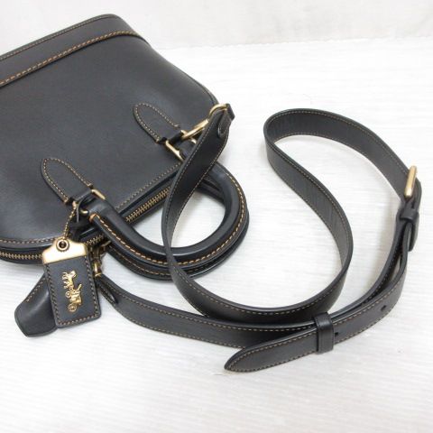 コーチ COACH CC411 レヴェル 2WAY ショルダー ハンド バッグ 黒