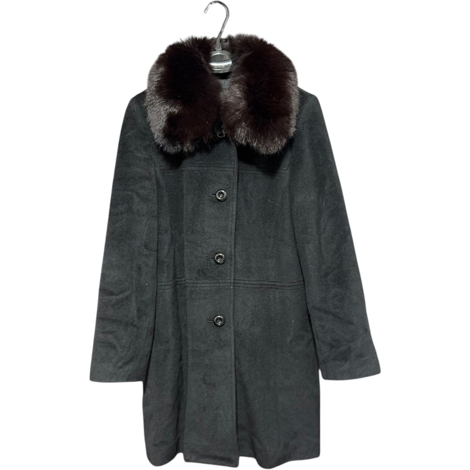 新品同様✩レッキス✩ノーカラー✩ファーコート✩柔らか✩ブラック✩ポケット有り 00's vintage レッキス ラビットファー コート - メルカリ