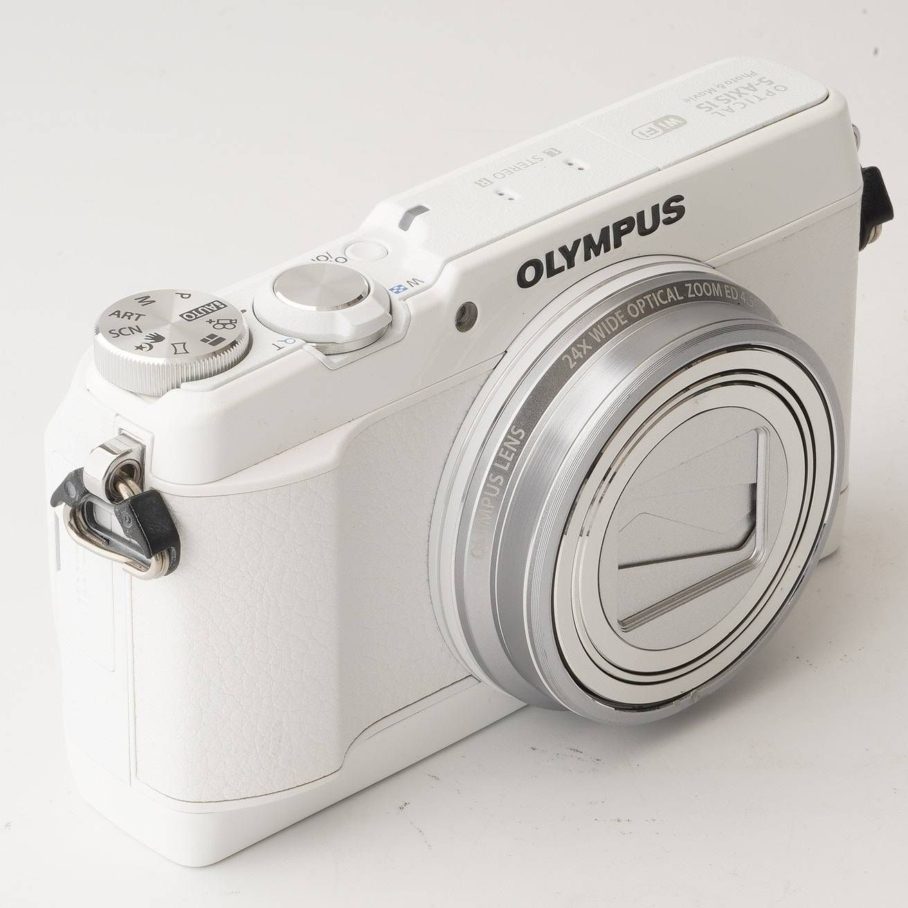 オリンパス Olympus STYLUS SH-1 ホワイト 24x 光学ズーム - メルカリ