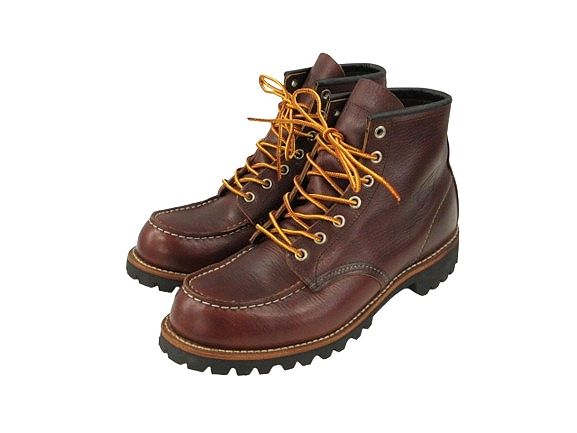 未使用級✨レッドウィング 8146ラフネック ワークブーツ ブラウン レッドウィング REDWING 8146 RoughNeck ラフネック モックトゥ ブーツ