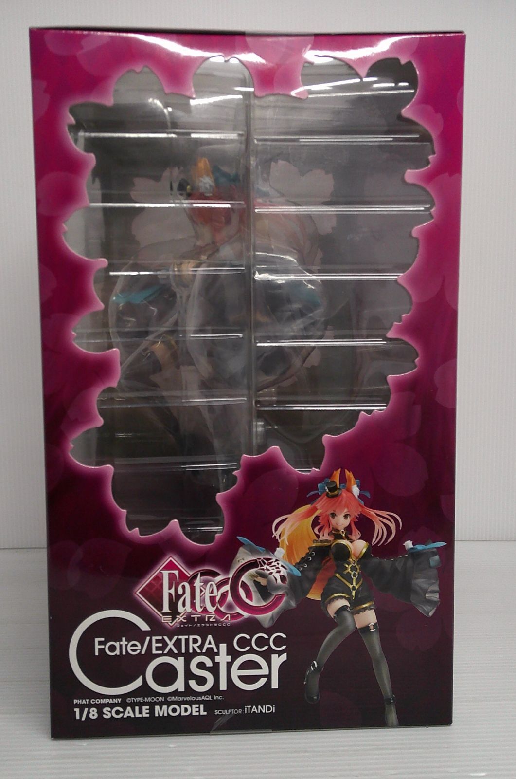 未開封品】キャスター 「Fate/EXTRA CCC」 1/8 塗装済み完成品【箱傷み
