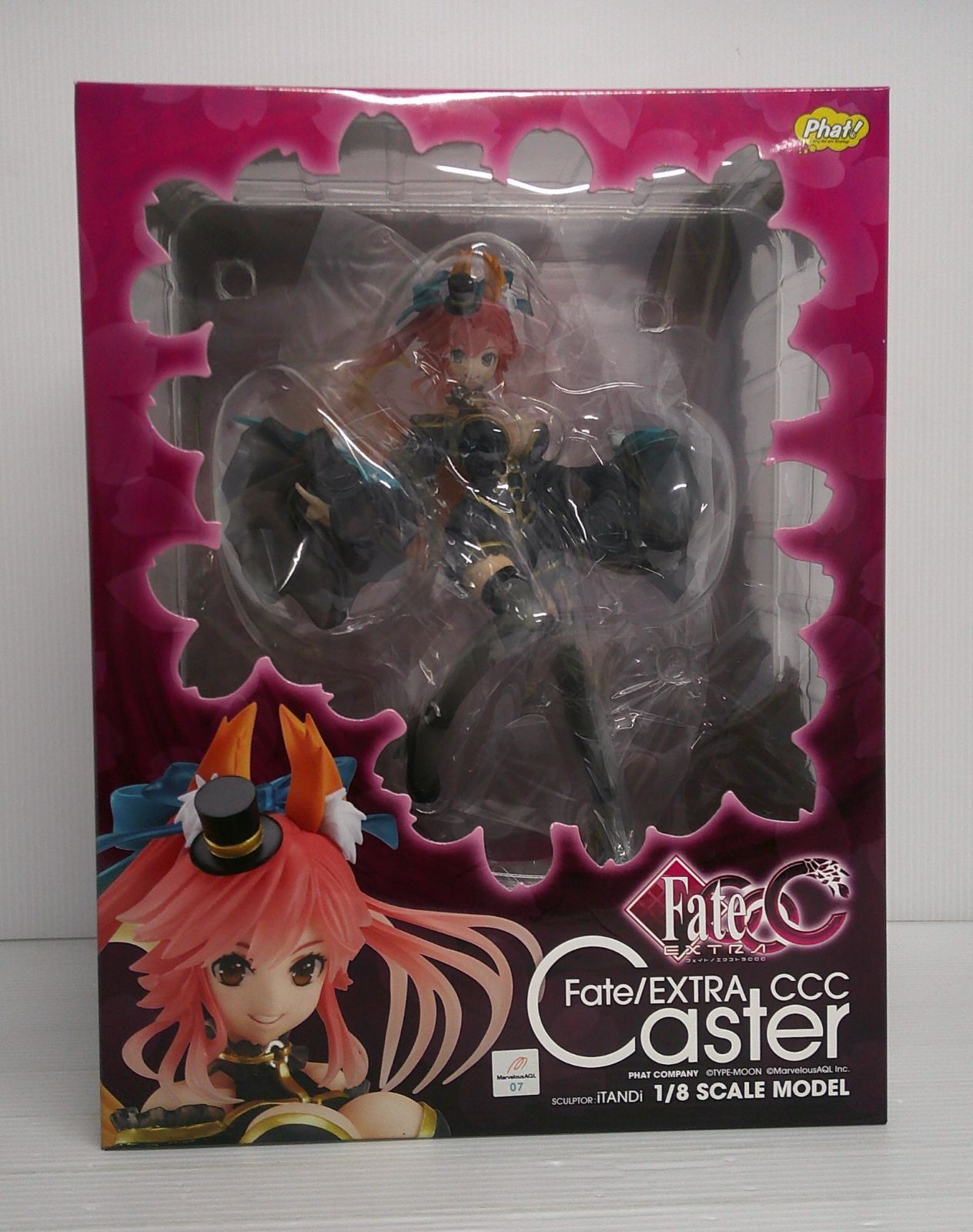 未開封品】キャスター 「Fate/EXTRA CCC」 1/8 塗装済み完成品【箱傷み