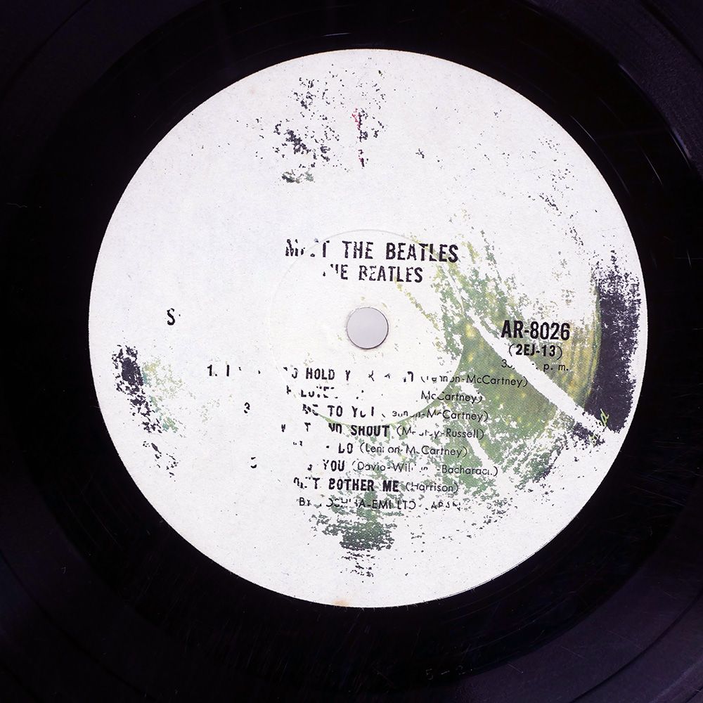 洋楽 MEET THE BEATLES! AR-8026 国内盤 BEATLES/MEET/APPLE AR8026 LP - メルカリ