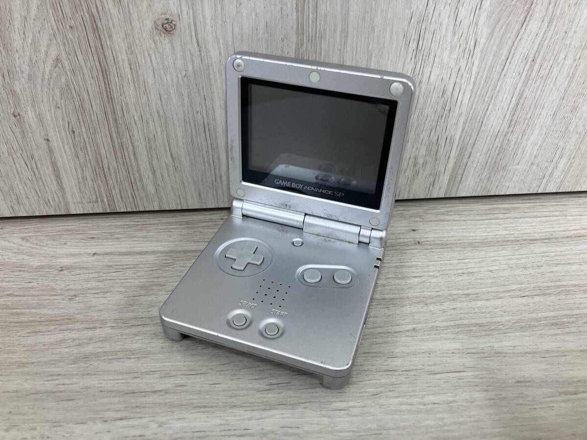 動作確認済み・本体のみ】 ゲｰムボｰイアドバンスSPプラチナシルバｰ