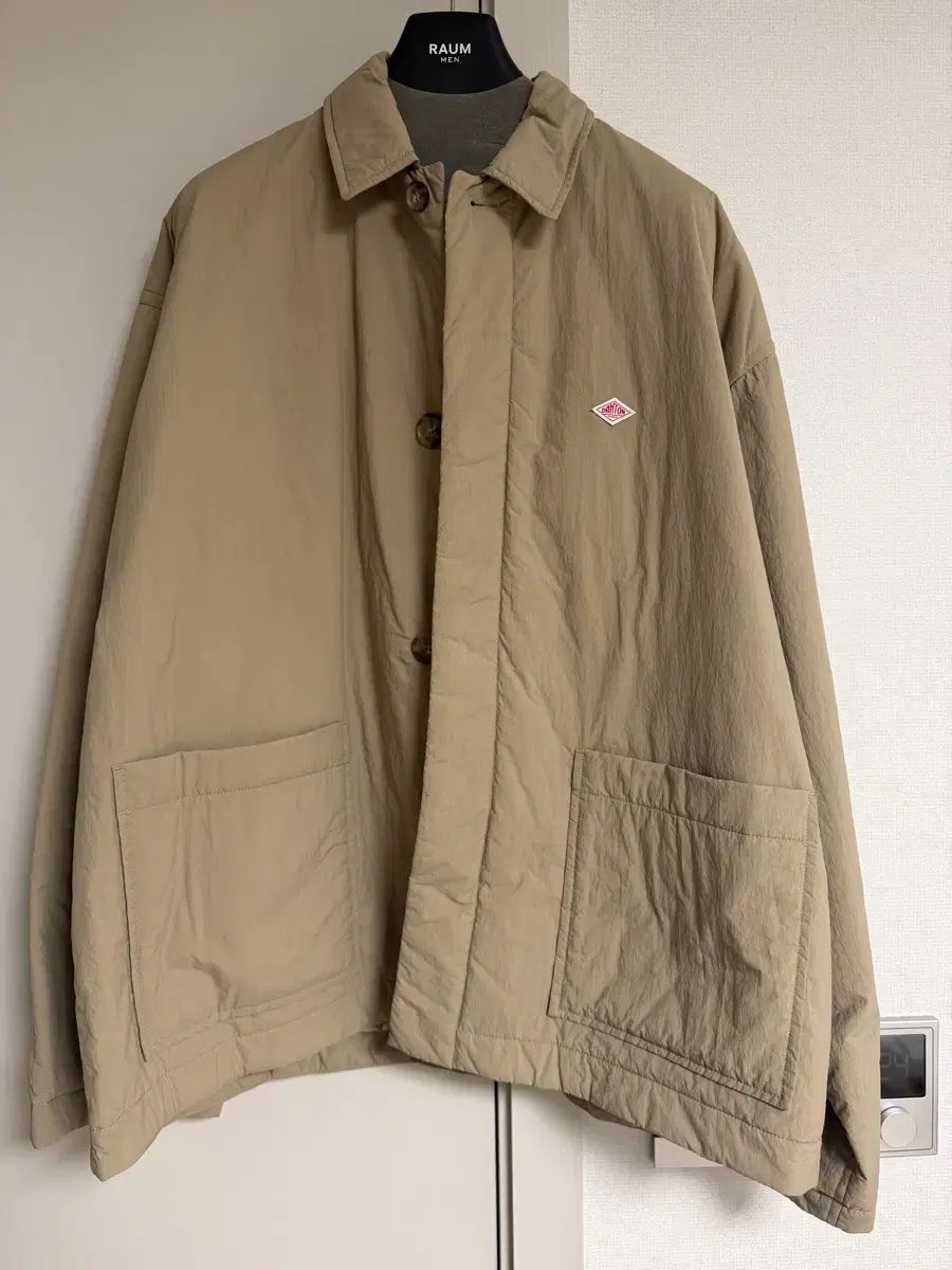 DANTON ダントン ポケット シャツ ジャケット ベージュ - メルカリ
