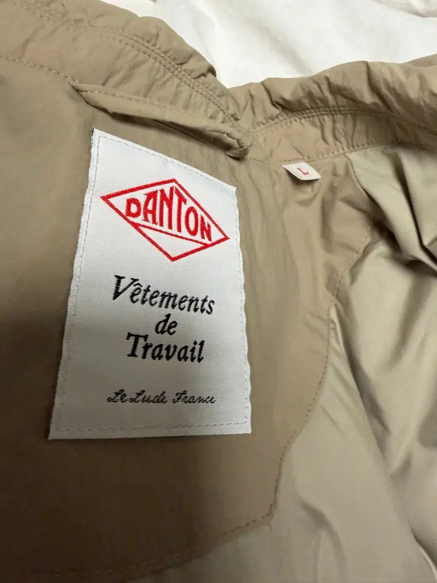 DANTON ダントン ポケット シャツ ジャケット ベージュ - メルカリ