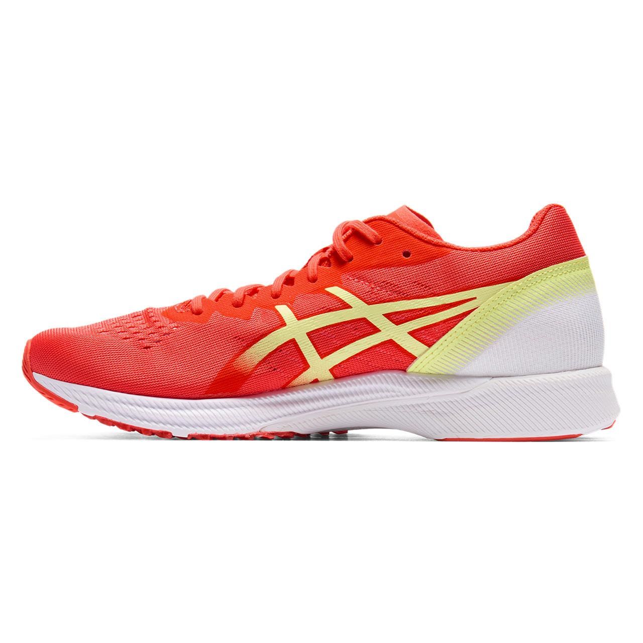  アシックス ランニングシューズ TARTHER RP 3 レディース 702 コーラルリーフ ハドルイエロー 24 5 cm E トレイルランニングシューズ アウトドアシューズ