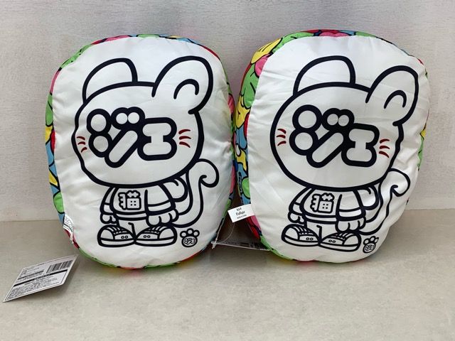 タグ付☆GENERATIONS ジェ猫 片寄涼太 白濱亜嵐 クッション【E1785-008