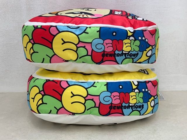 タグ付☆GENERATIONS ジェ猫 片寄涼太 白濱亜嵐 クッション【E1785-008