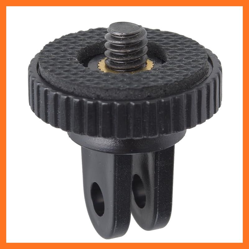 新品】 エツミ 1/4トライポッドアダプター GoPro用 ブラック VE-2148