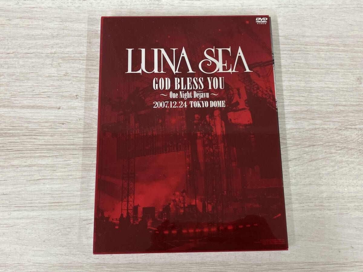 DVD LUNA SEA GOD BLESS YOU~One Night Dejavu~2007.12.24 TOKYO DOME