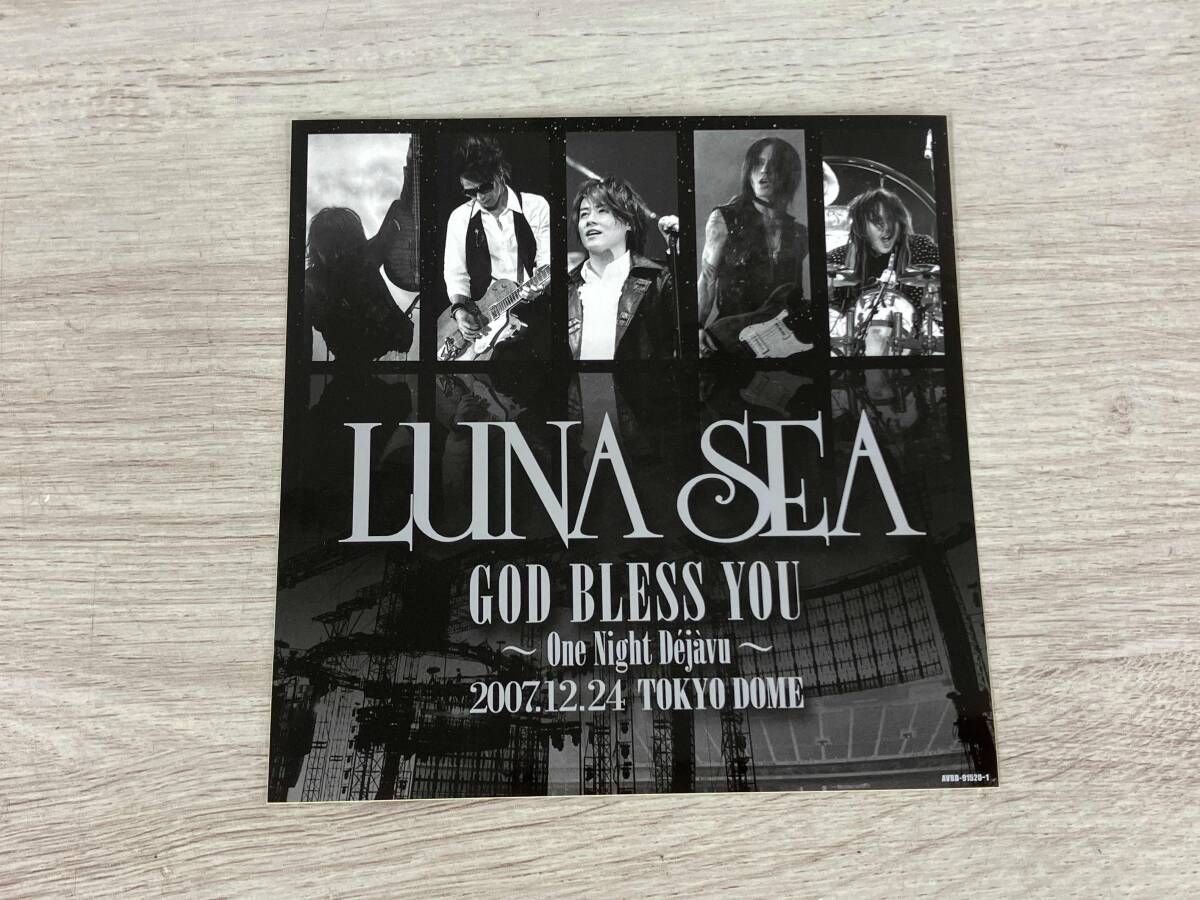 DVD LUNA SEA GOD BLESS YOU~One Night Dejavu~2007.12.24 TOKYO DOME