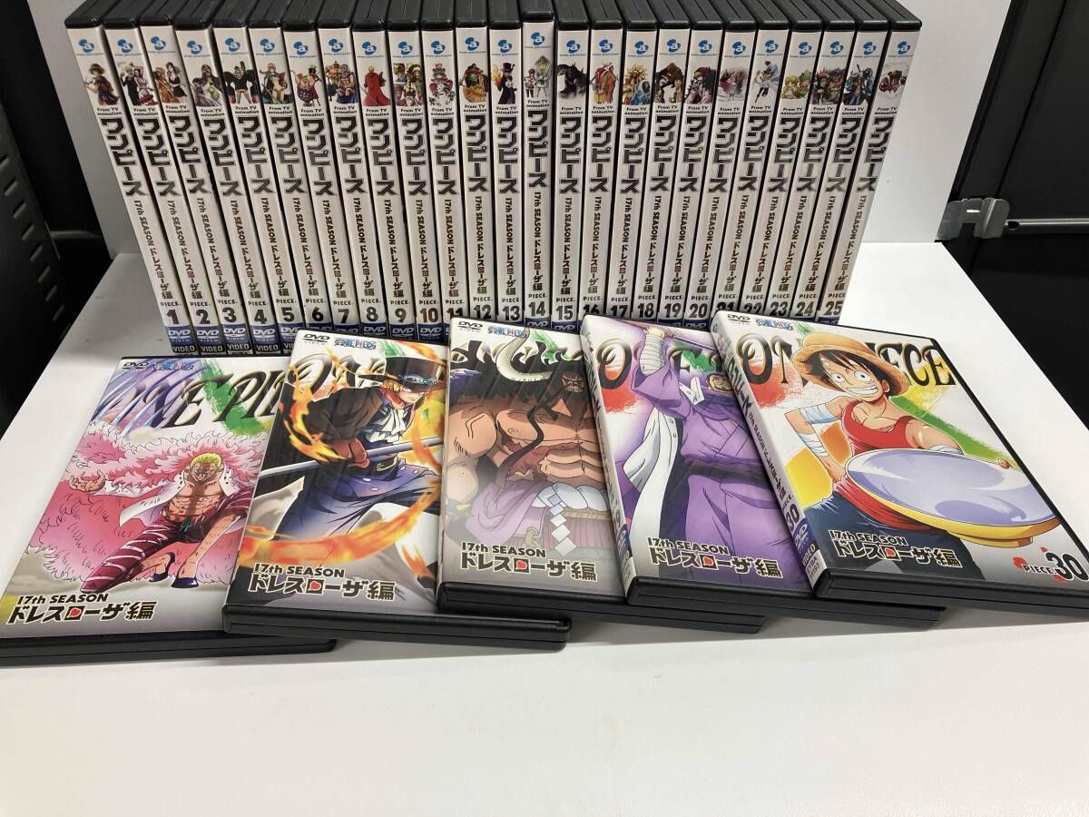 DVD 全30巻セット ONE PIECE ワンピース 17 THシーズン ドレスローザ編 1 30