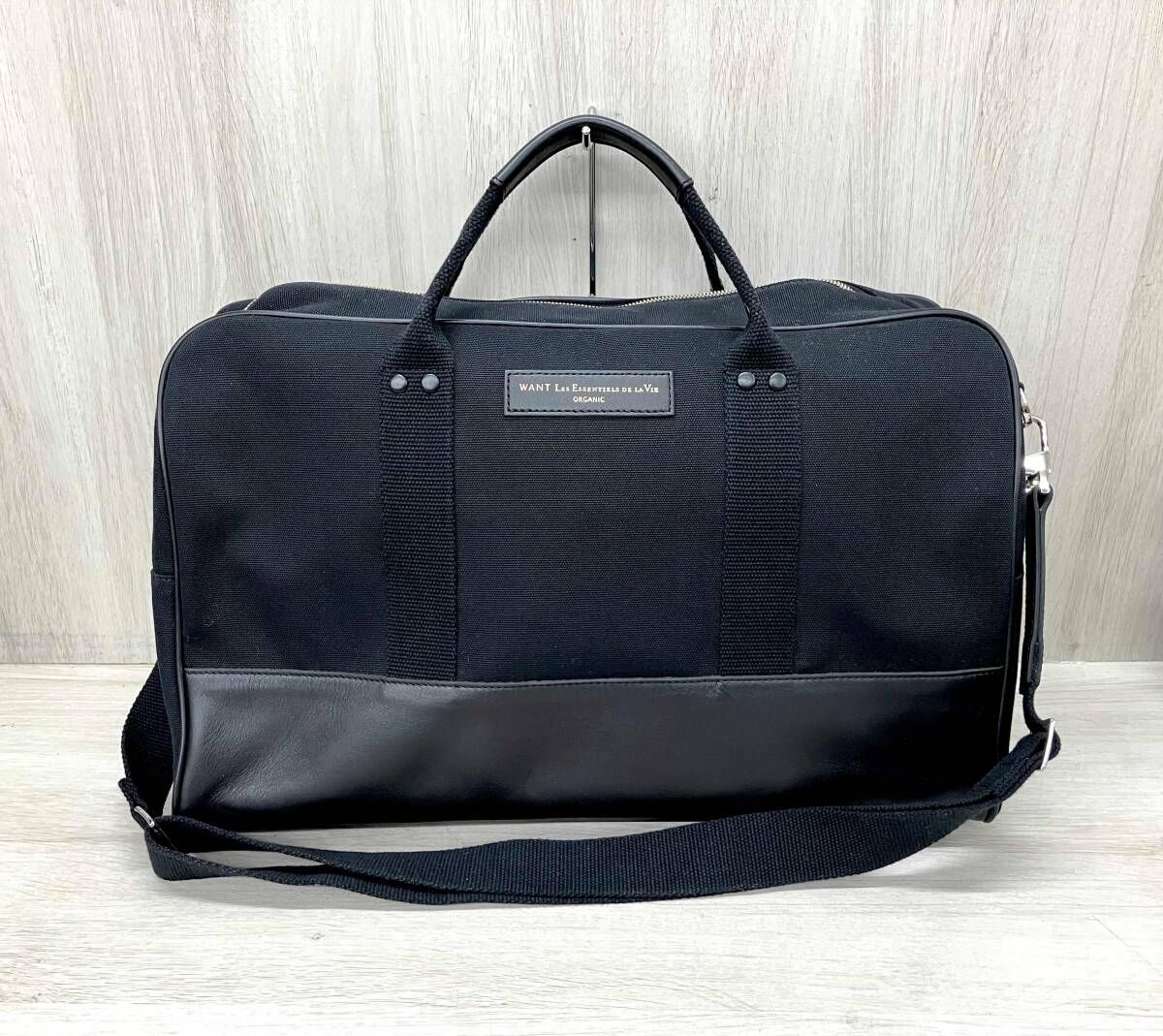 WANT Les Essentiels de la Vie レザーボストンバッグ WANT LES ESSENTIELS DE LA VIE(ウォントレスエッセンシャルデラヴィ