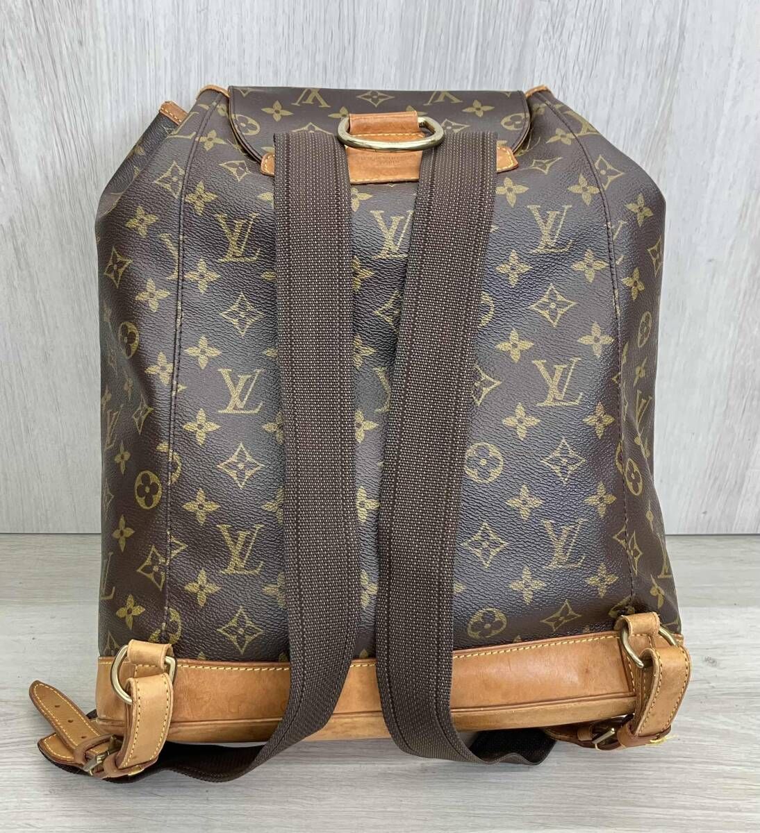 LOUIS VUITTON ルイ・ヴィトン モノグラム モンスリGM バッグ リュック