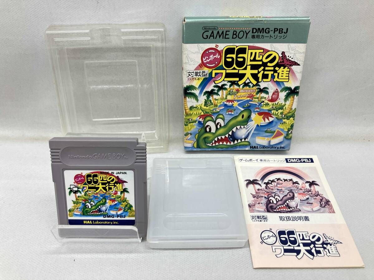 ピンボｰル 66匹のワニ大行進 ゲームボーイ GB - メルカリ