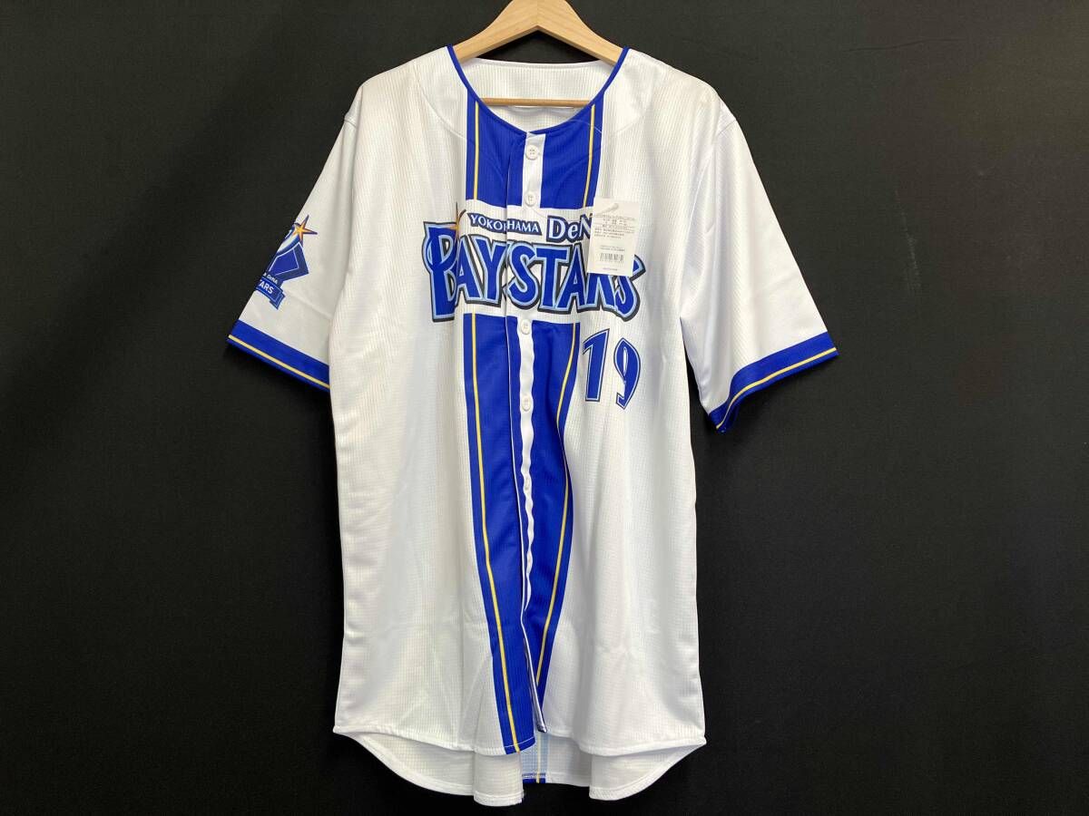 横浜DeNAベイスターズ　復刻ユニフォーム　山﨑康晃選手19番　Lサイズ　古着 横浜DeNAベイスターズ ユニフォーム 山﨑康晃 19番 サイズS - メルカリ