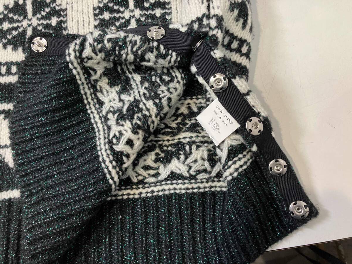 MASU 25SS エムエーエスユー ニットベスト ブラック 48 新品 MASU(エムエーエスユー)のDECAYED SCHOOL KNIT VEST BLACKの通販