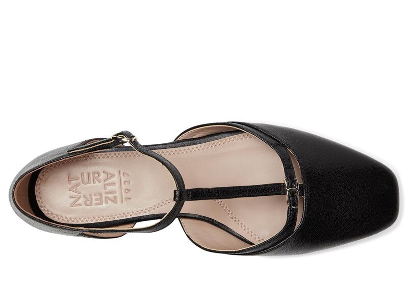 (取寄) ナチュラライザー レディース カレス Naturalizer women Caresse Black Leather ナチュライザー レディース シューズ サンダル Naturalizer Caresse