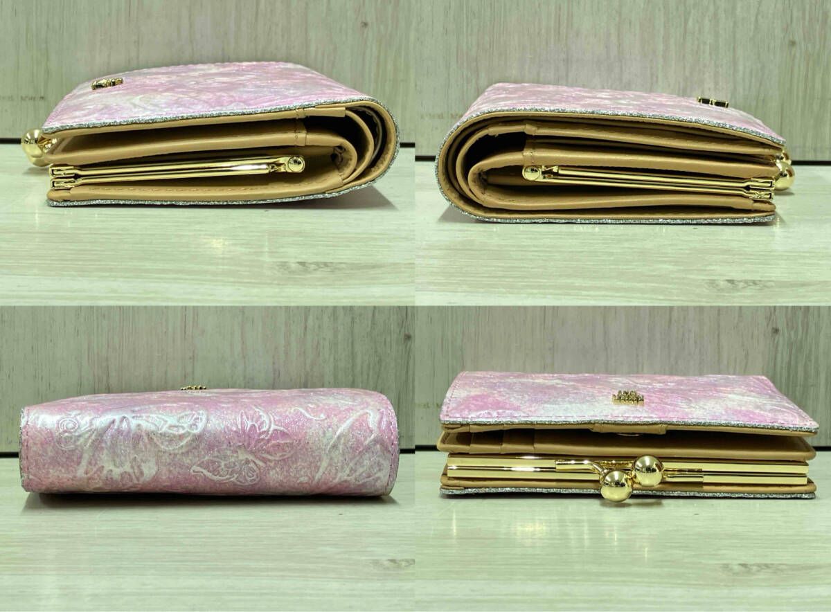 アナスイ anna sui 財布 パピヨン 紫 アナスイ ANNA SUI パピヨン