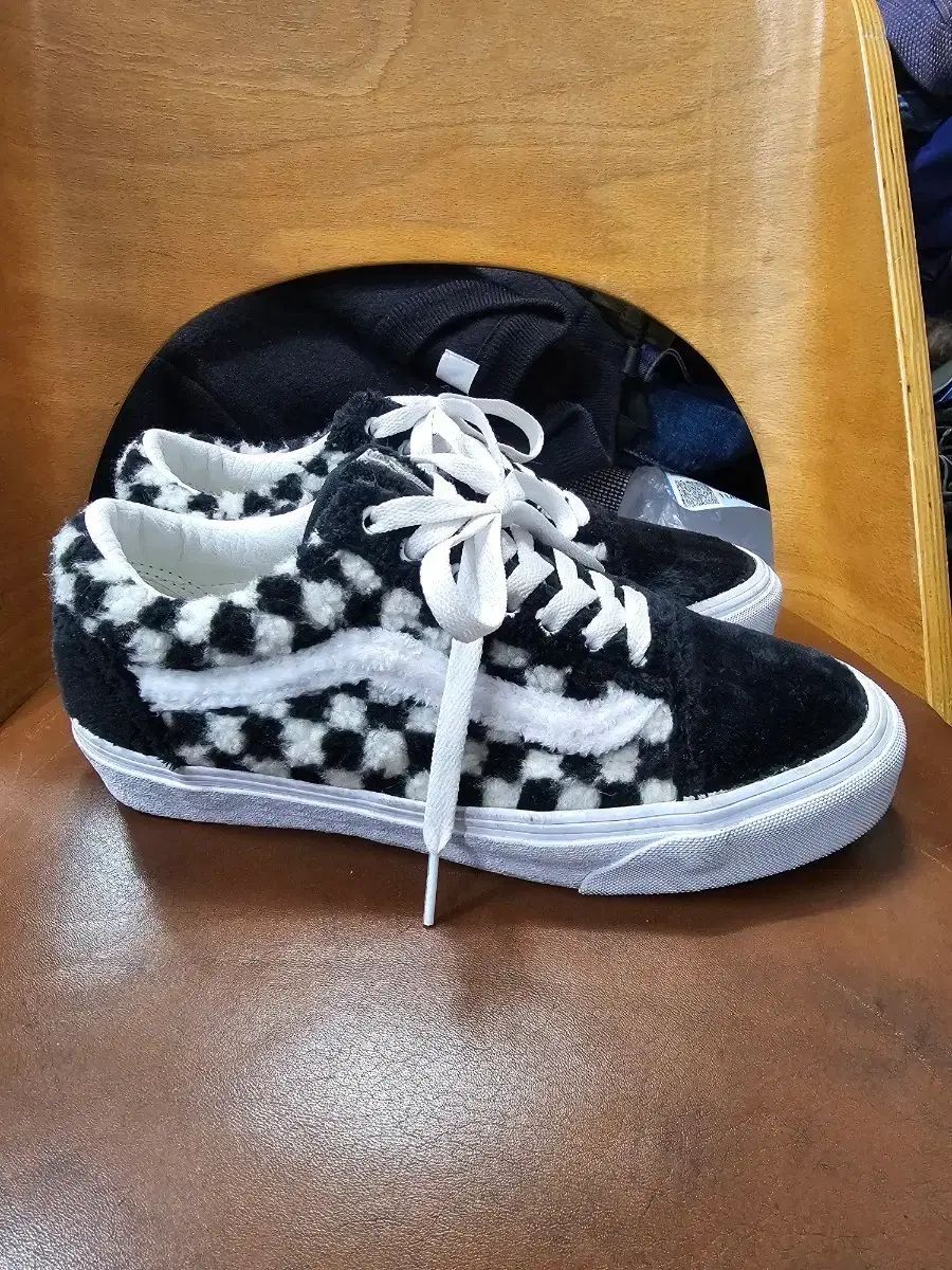 VANS オールドスクール ブラック ホワイト チェッカーボード