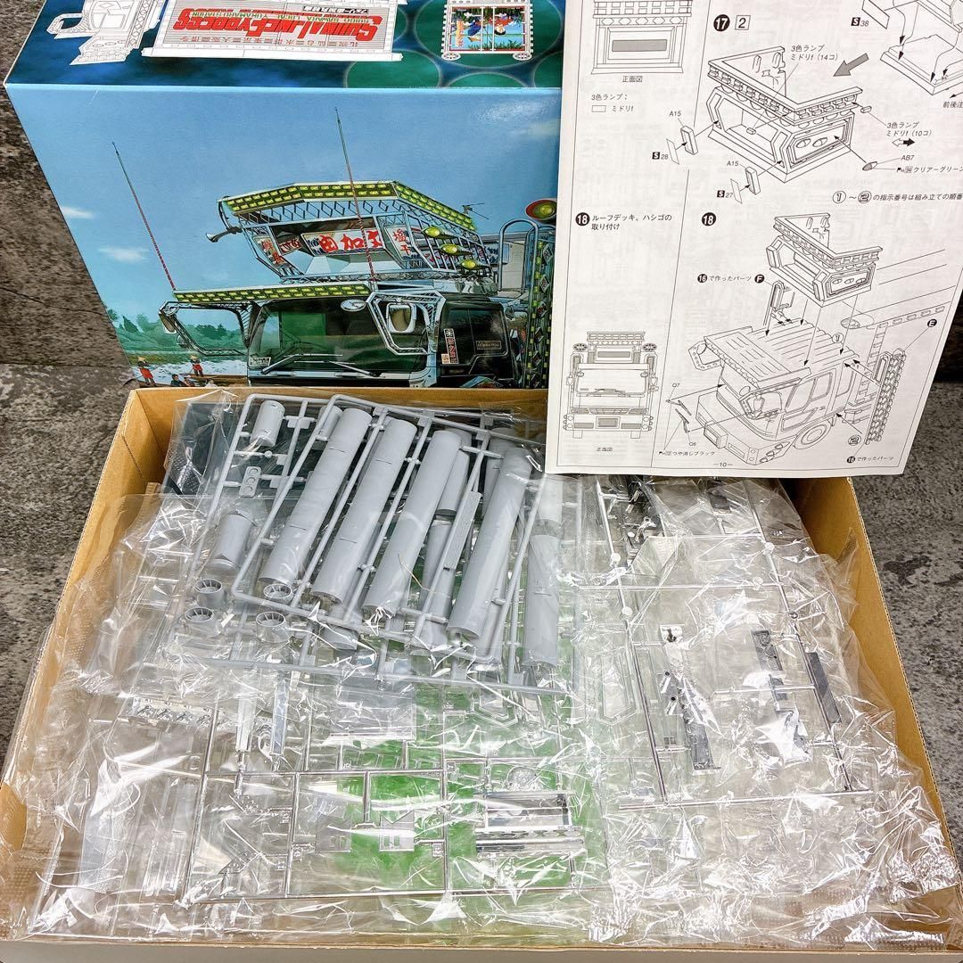 最終値下　青島文化教材社 1/32 4tデコトラ No.37 椎名急送 水郷特急 最終値下 青島文化教材社 1/32 4tデコトラ No.37 椎名急送 水郷特急