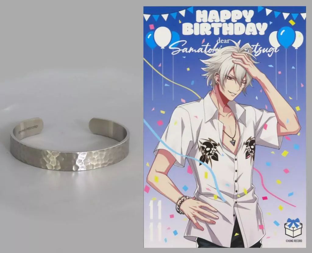 碧棺左馬刻 2025年バースデー バングル ヒプノシスマイク 2025 バースデー 碧棺左馬刻 バングル カード