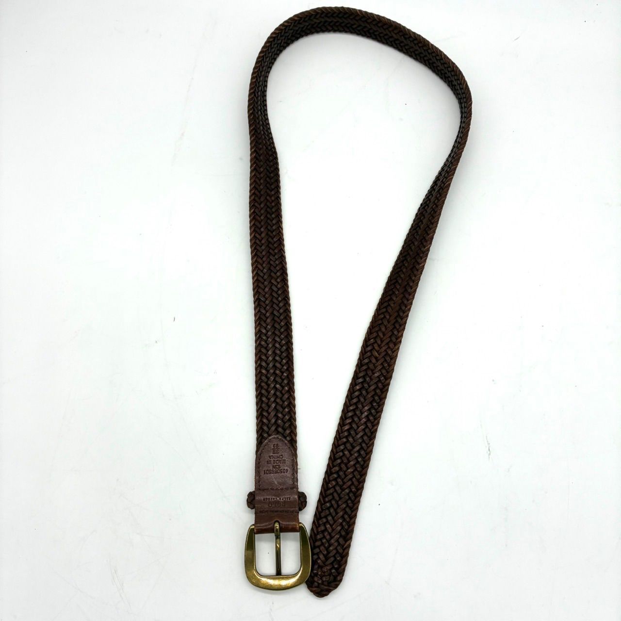 【新品完売品】ポロラルフローレン★レザーメッシュベルト★茶 楽天市場】ポロ ラルフローレン メンズ メッシュ レザーベルト POLO