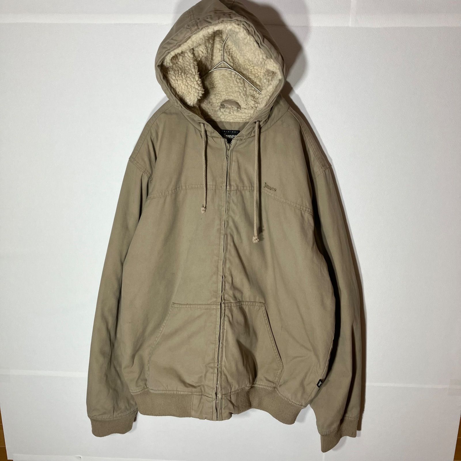 SCHMIDT ダック地 ワークジャケット アクティブ 裏地ボア｜Yahoo