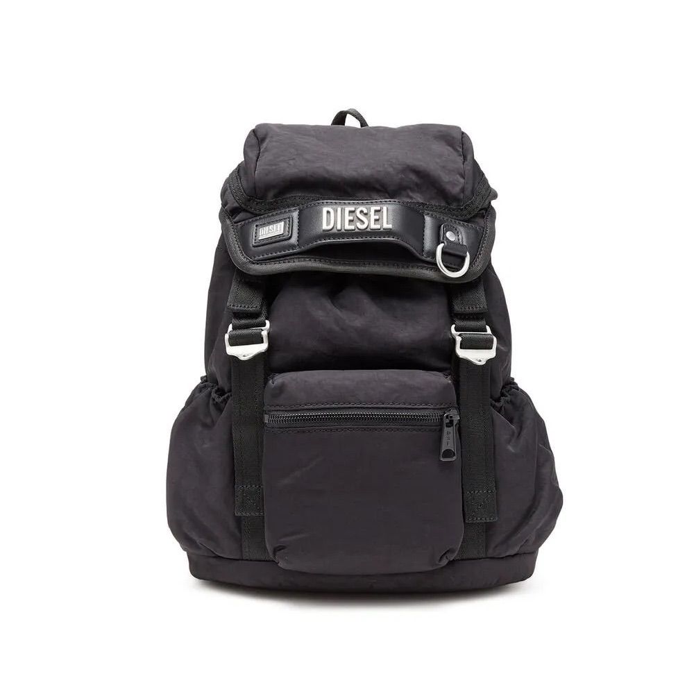 DIESEL Logos Backpack ブラック ユニセックス バッグパック リュック ディーゼル