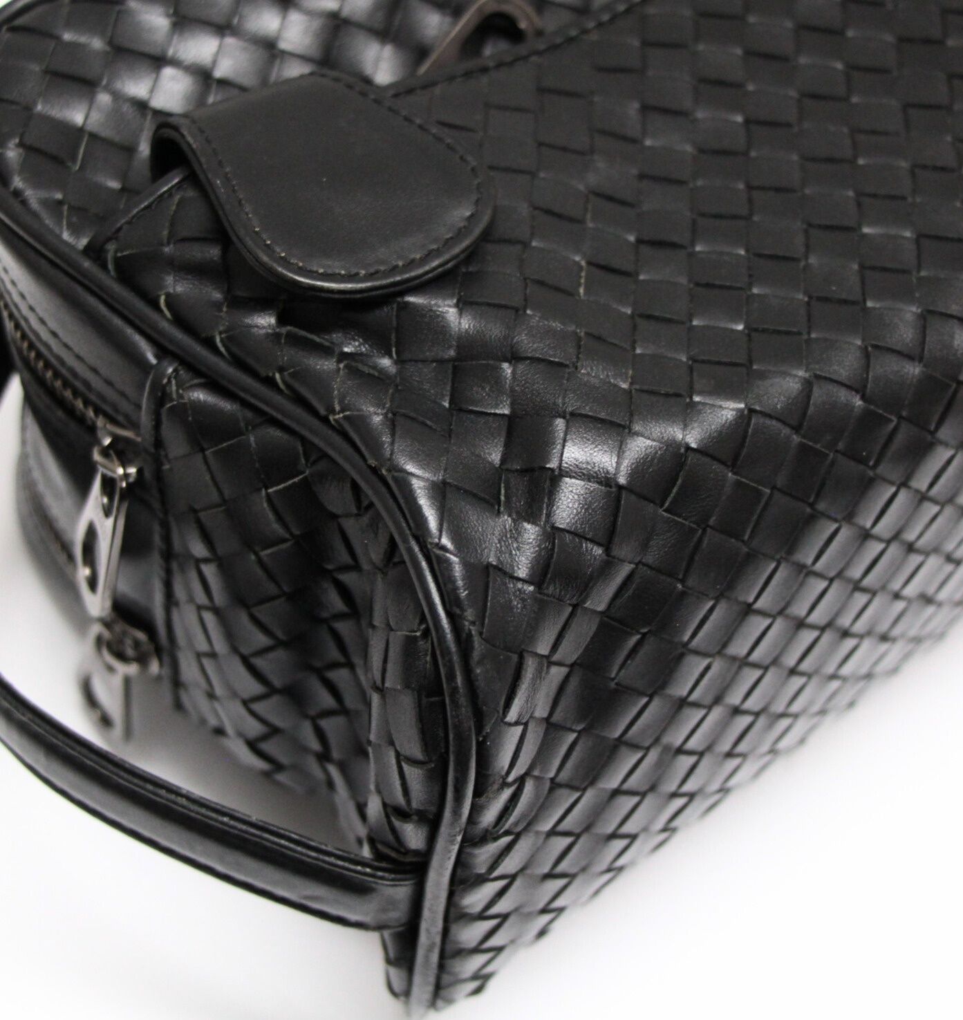 ボッテガヴェネタ BOTTEGA VENETA イントレチャート ダブルファスナー