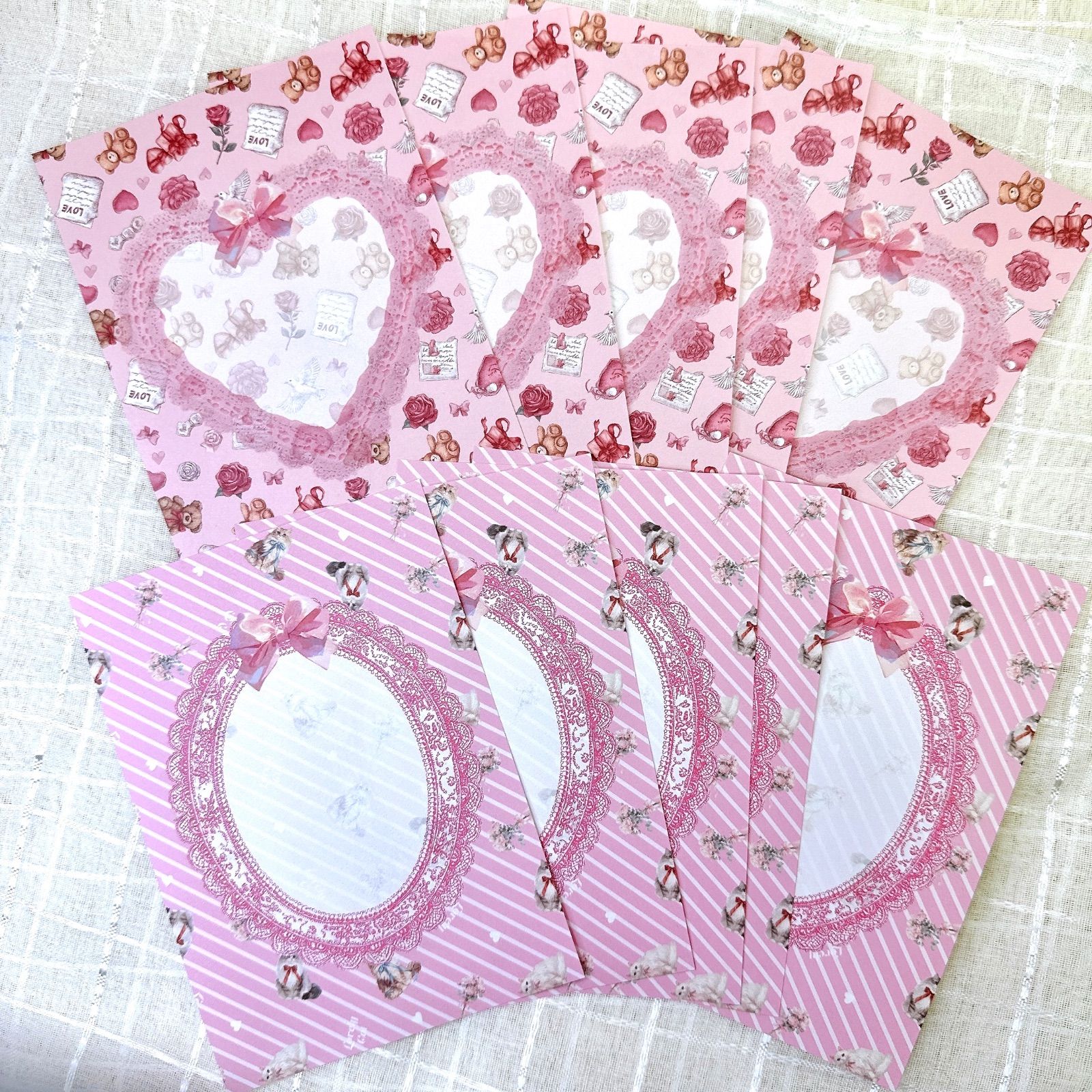 本日のみ200円引き 2026福袋 デザインペーパー A4 mixpink - メルカリ