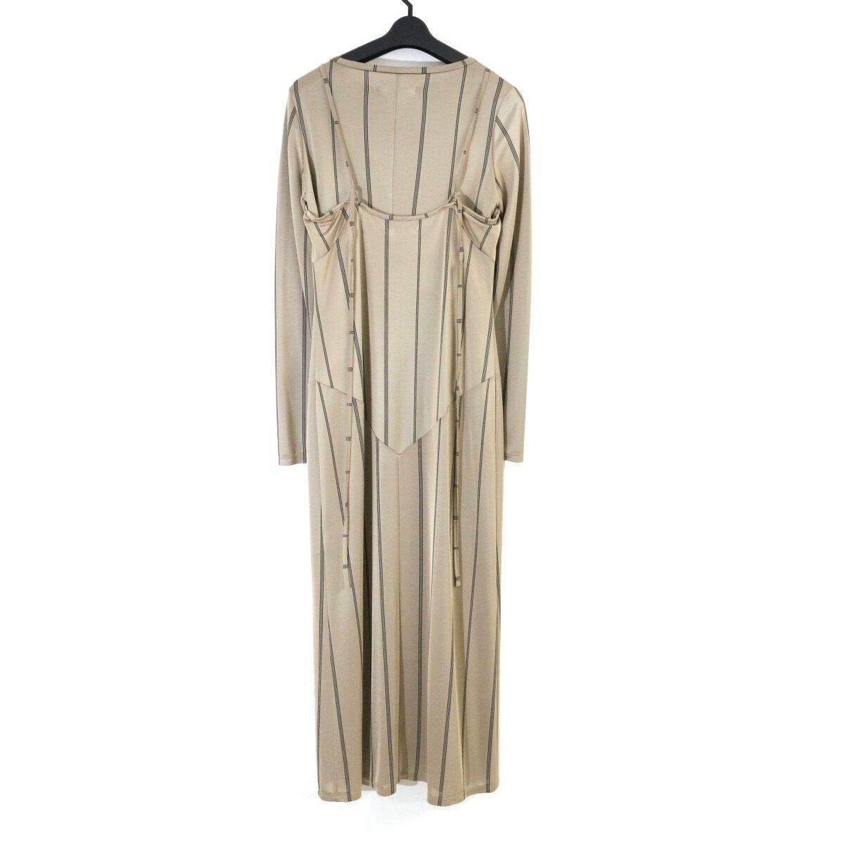 AKANE UTSUNOMIYA アカネウツノミヤ 23SS ストライプパターンジャ