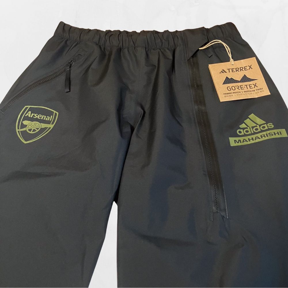 新品 アーセナル × マハリシ × アディダス テレックス GORE-TEX パンツ