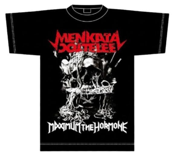 マキシマムザホルモン　メンカタコテリズン　生還者　TシャツLサイズ&PLOOF マキシマムザホルモン グッズ シン メンカタ デスヌードル Tシャツ (L