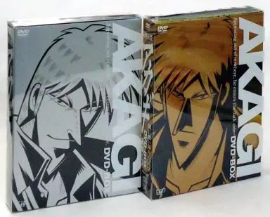 アニメDVD 闘牌伝説アカギ DVD BOX 全2 BOXセット DVDソフト DVDラック省スペース