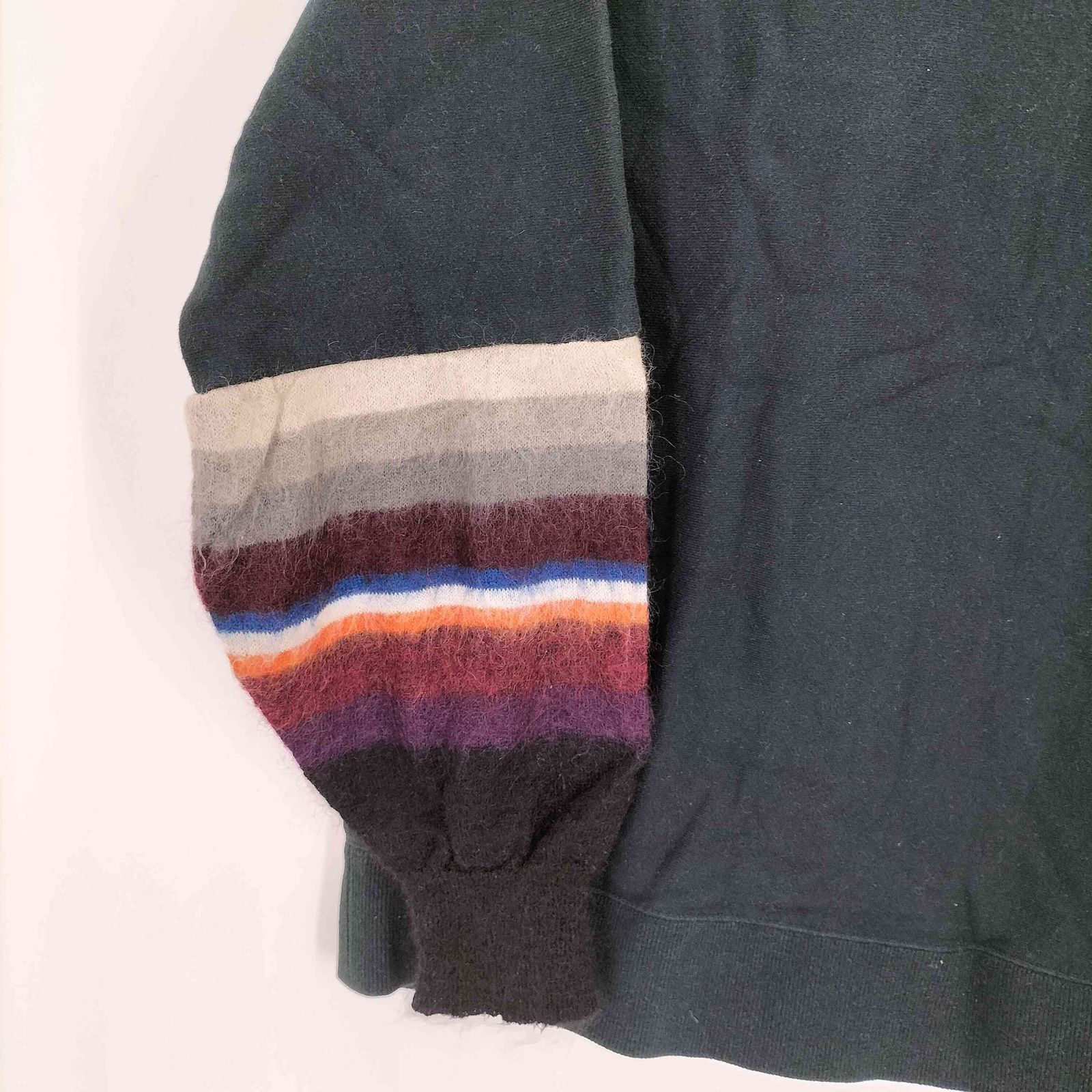 ファセッタズム FACETASM 16AW ニット切替クルーネックスウェット