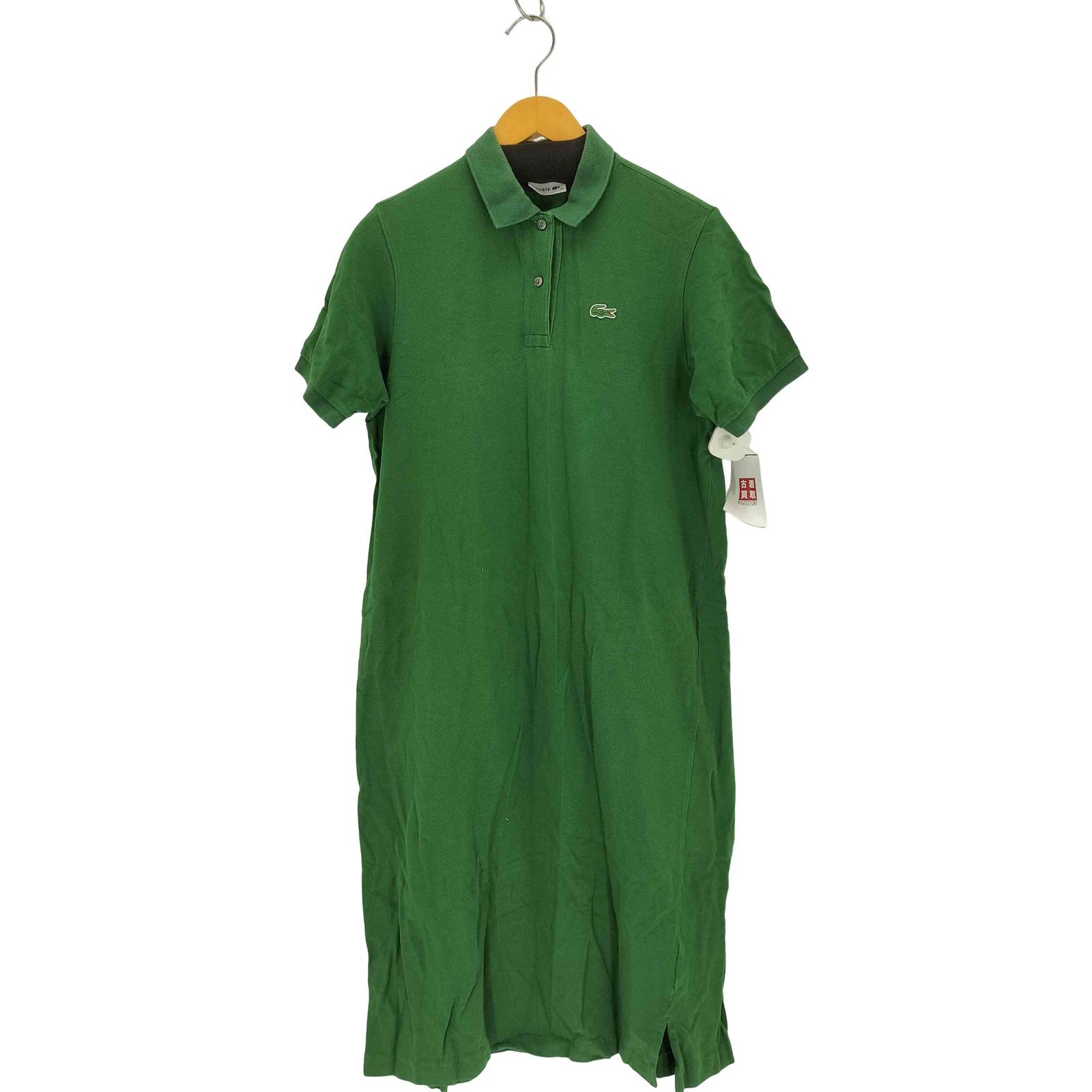 ラコステ LACOSTE ロングポロシャツワンピース レディース JPN：36