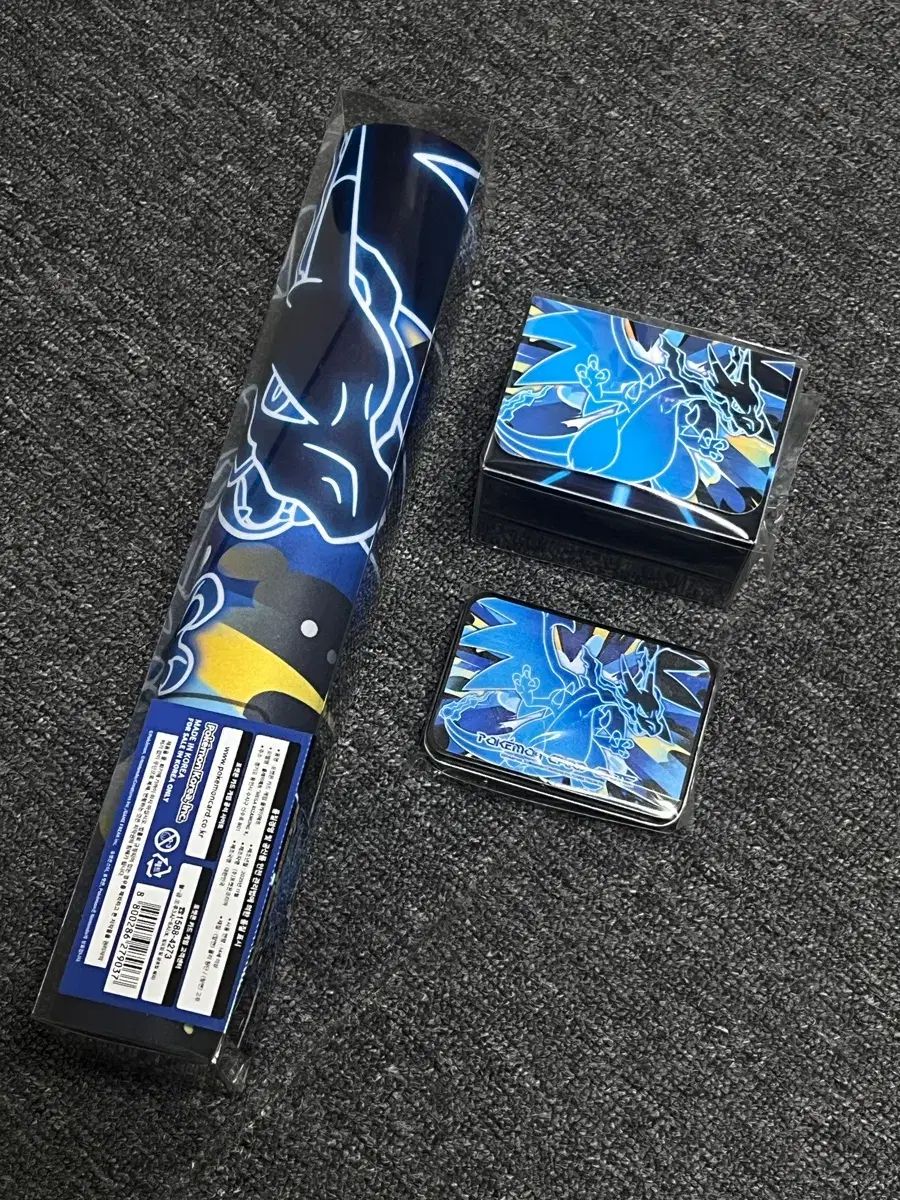 ポケットモンスターカード メガリザードンX マット ティンケース デッキケース