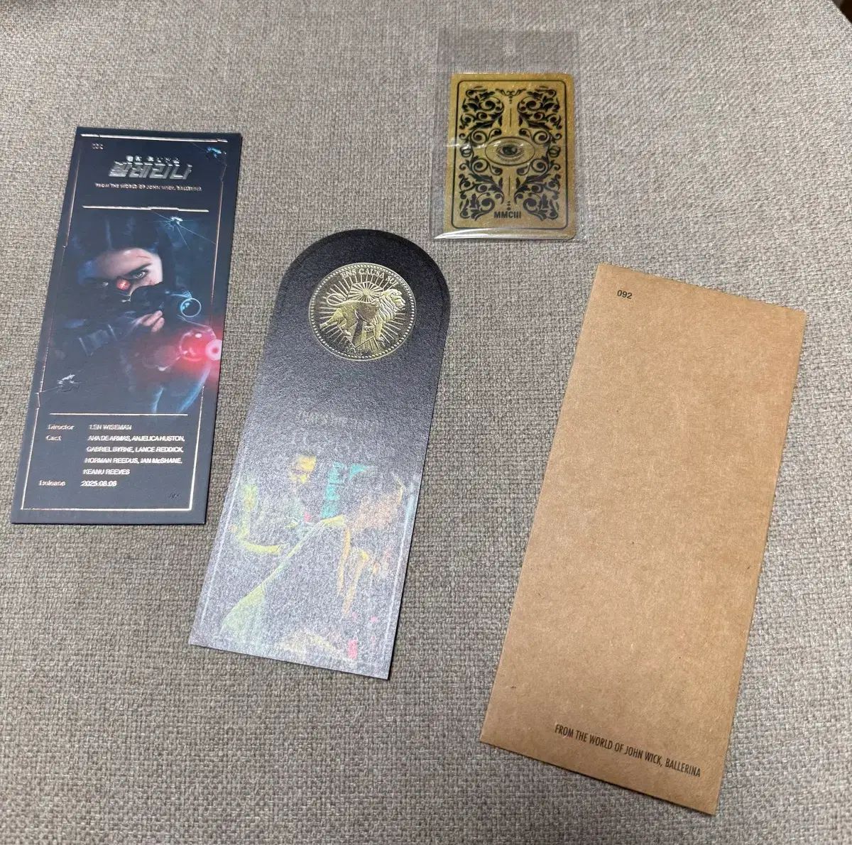 映画 グッズ CGV ジョン・ウィック バレリーナ TTT + ジョン・ウィック