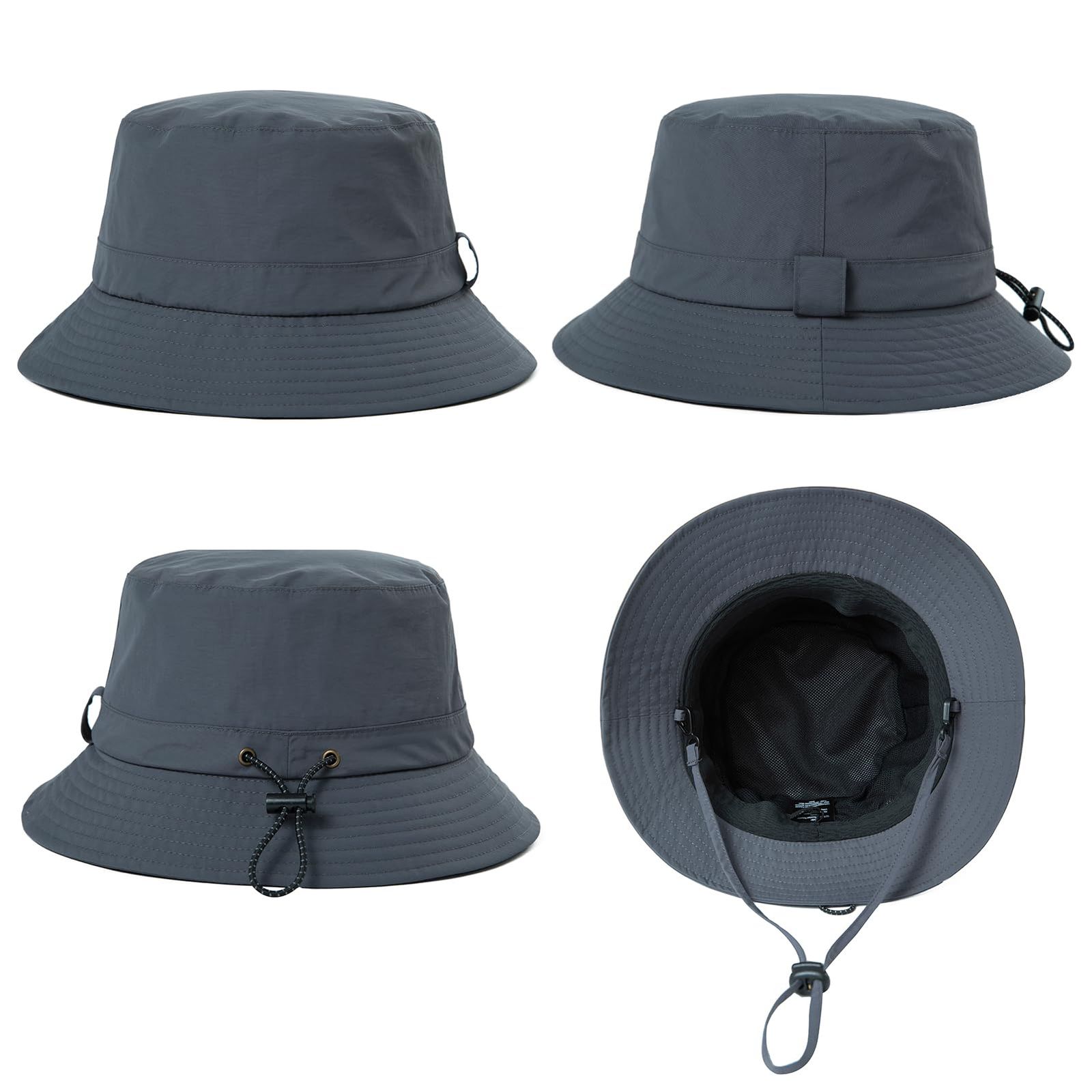 メンズ 日よけ帽子 ハット 雨キャップ つば広 おしゃれ レインキャップ