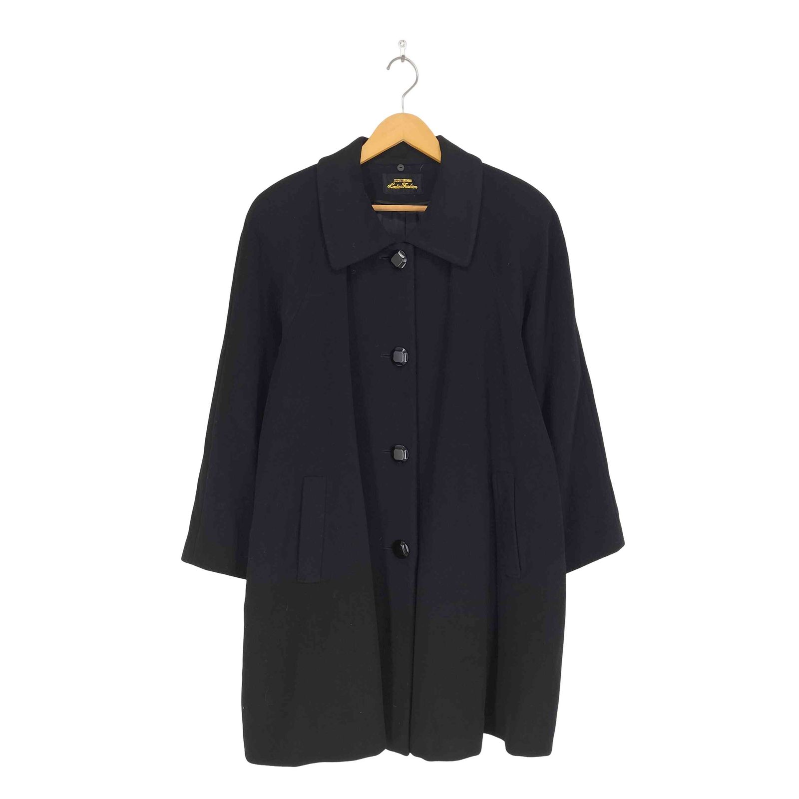 ユーズドフルギ USED古着 pure cashmere カシミヤ100 ステンカラー