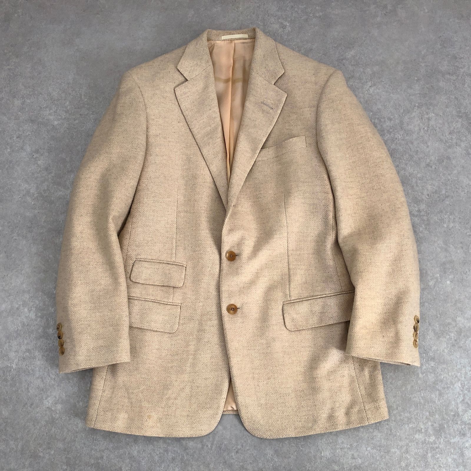 【極美品】　ラルフローレン　ジャケット　アルパカ混　1B キャメル　M PURPLE LABEL RALPH LAUREN 最高級ライン キャメルヘア ウール